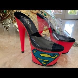 Pleaser Superhero Custom Heels